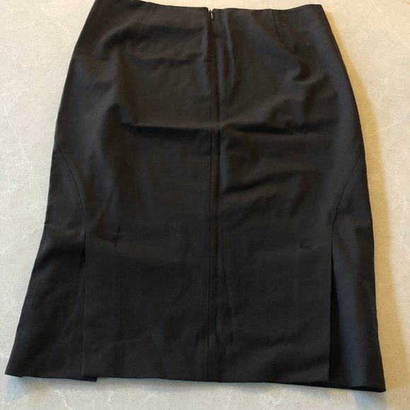 Light Brown Golda 2 Urban Pencil Skirt by Theory - Picture 4 of 4